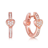 Hearts Dazzling  Earrings