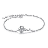 Lucky Four Leaf Clover Charm Bracelet -Selection of models