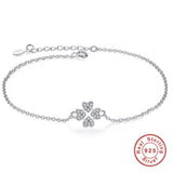 Lucky Four Leaf Clover Charm Bracelet -Selection of models